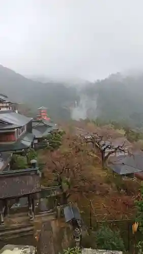 青岸渡寺の景色