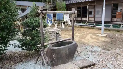 秋保神社の手水舎