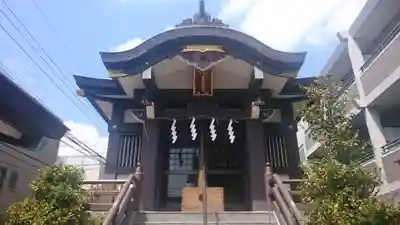 神楽坂若宮八幡神社の本殿・本堂
