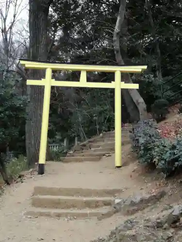 足利織姫神社の鳥居