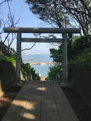 酒列磯前神社の鳥居
