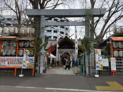 波除神社（波除稲荷神社）の鳥居