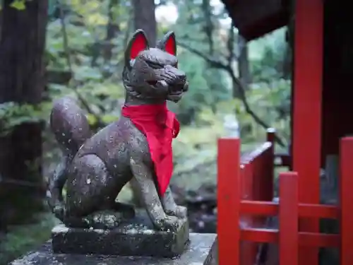 瀧尾神社（日光二荒山神社別宮）の狛犬