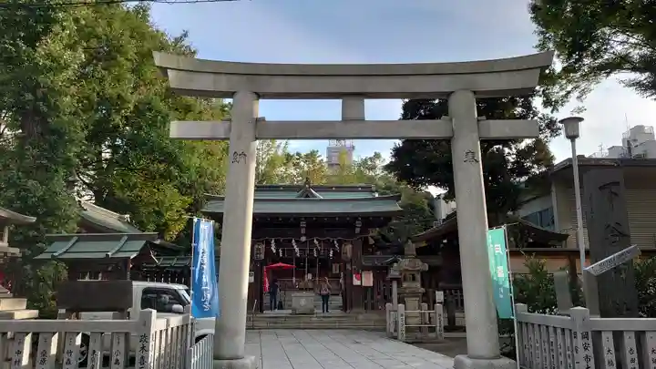 下谷神社の鳥居
