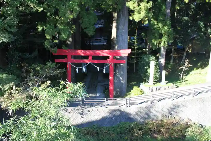 須山浅間神社の鳥居
