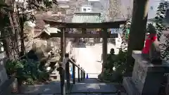 王子稲荷神社の鳥居