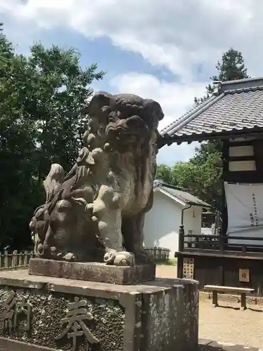 眞田神社の狛犬