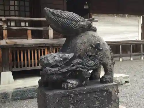 北海道神宮頓宮の狛犬