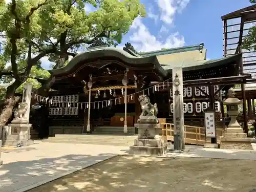 石切劔箭神社の本殿