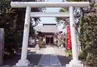 櫻井子安神社の鳥居