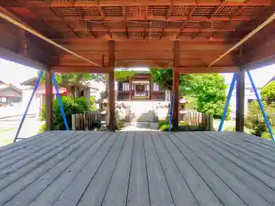 神明社（萩原町東宮重）の本殿・本堂