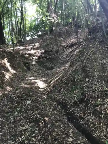 神社（名称不明）の周辺