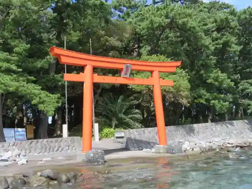 諸口神社の鳥居