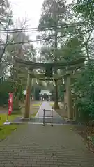 青海神社の鳥居