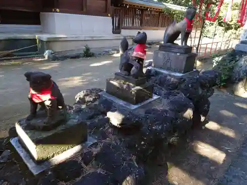 進雄神社の狛犬