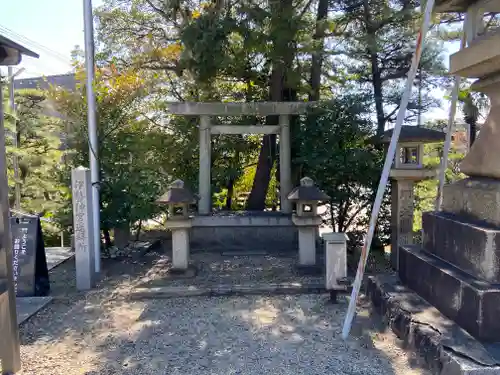 平坂熊野神社の鳥居