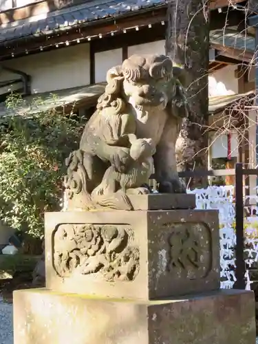 世田谷八幡宮の狛犬