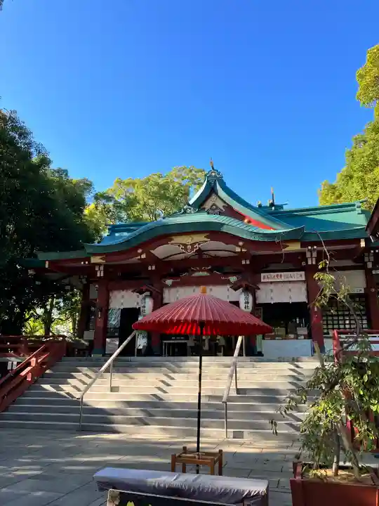 多摩川浅間神社の本殿・本堂