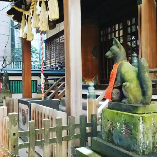 柳森神社の狛犬