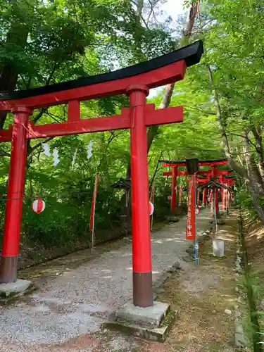 花巻温泉稲荷神社の鳥居