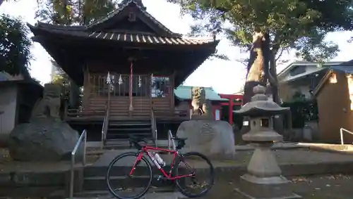 蓮沼氷川神社の本殿・本堂