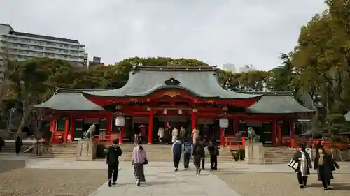生田神社の本殿・本堂