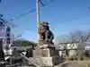 鏡神社の狛犬