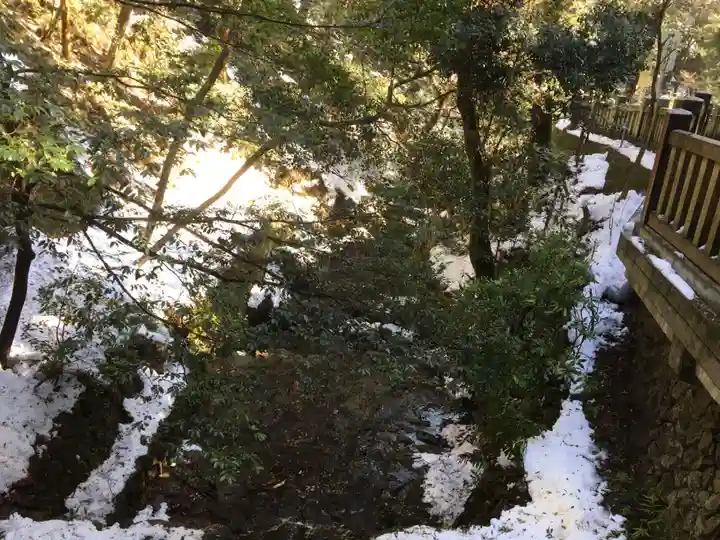 多度大社の自然