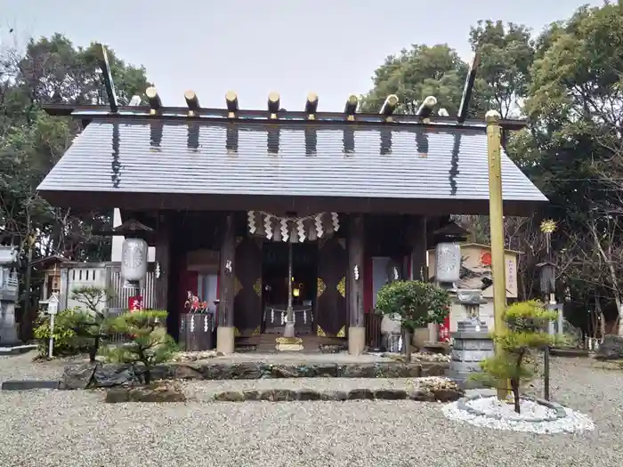 玉鉾神社の本殿