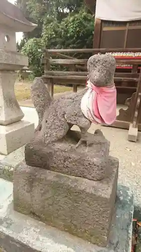 門田稲荷神社の狛犬