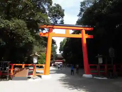 賀茂御祖神社(下鴨神社)の鳥居