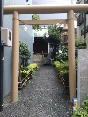 天祖神社の鳥居