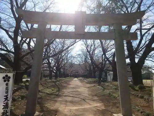 東蕗田天満社の鳥居