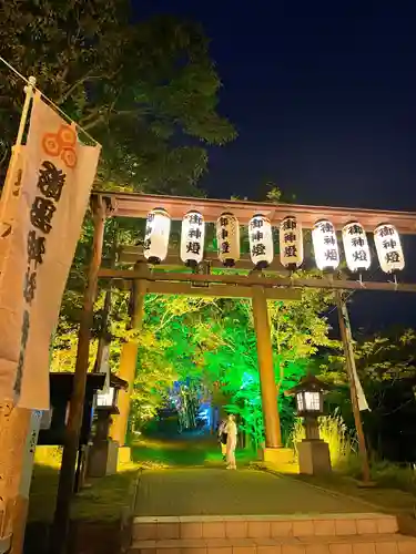 釧路一之宮 厳島神社の鳥居