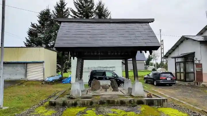 美深神社の手水舎