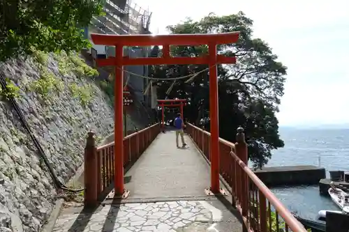 竹生島神社（都久夫須麻神社）の鳥居