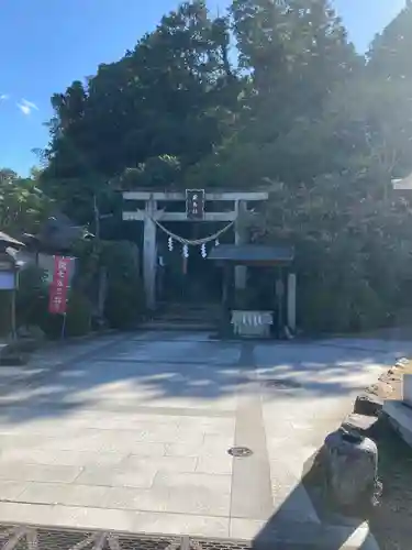 飛鳥坐神社の鳥居