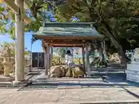 廬崎神社の手水舎