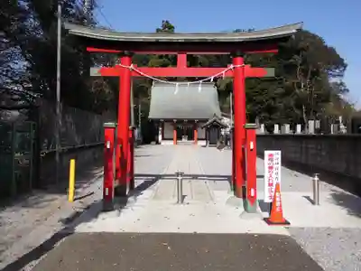 諏訪神社の鳥居