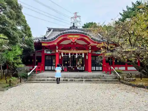 市原稲荷神社の本殿