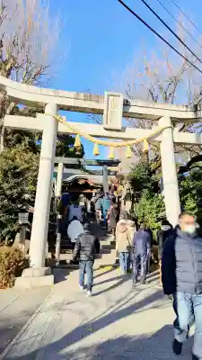 鳩ヶ谷氷川神社の鳥居