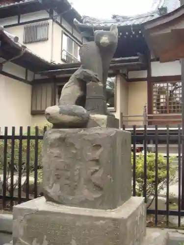 池上本門寺の狛犬