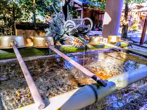 山神社の手水舎