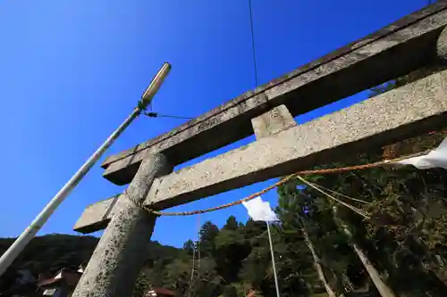 市森神社の鳥居