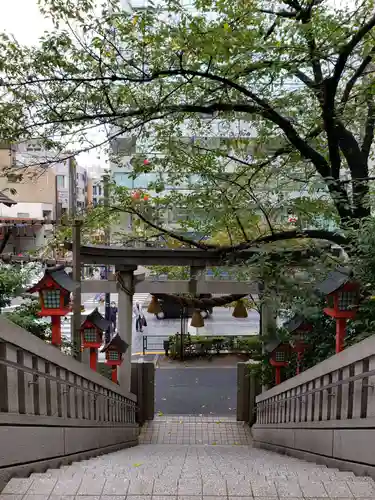 十番稲荷神社の鳥居
