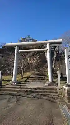 涌谷神社の鳥居
