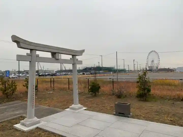 八王子神社の鳥居