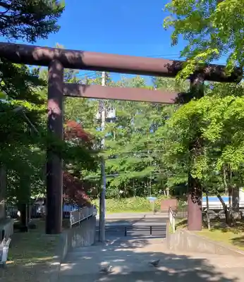 北広島市総鎮守 廣島神社の鳥居