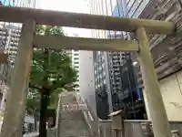 宮益御嶽神社の鳥居