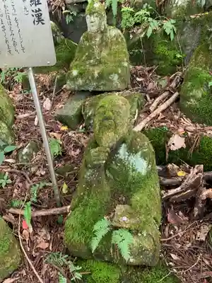 東堂山 満福寺(昭和羅漢)の像